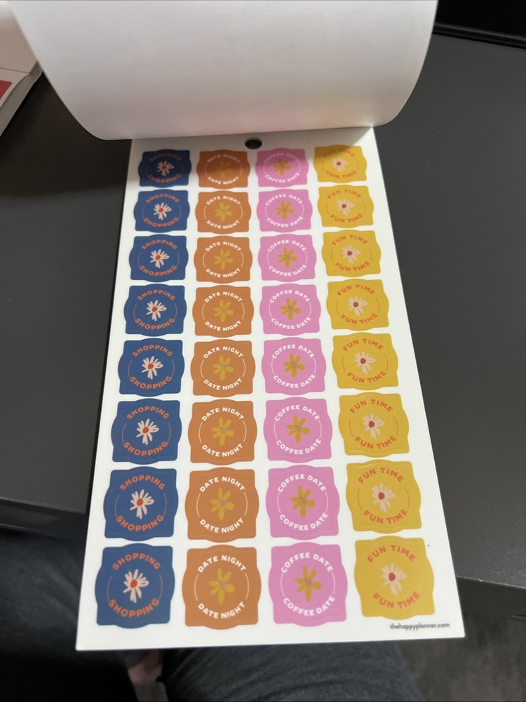 Happy Planner Sticker books 50+Sticker-sheets.