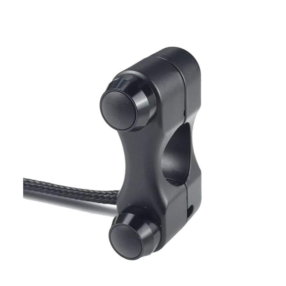 ATV Motorcycle Waterproof Handlebar Switch Push Button Switch 7/8 22mm Univer...