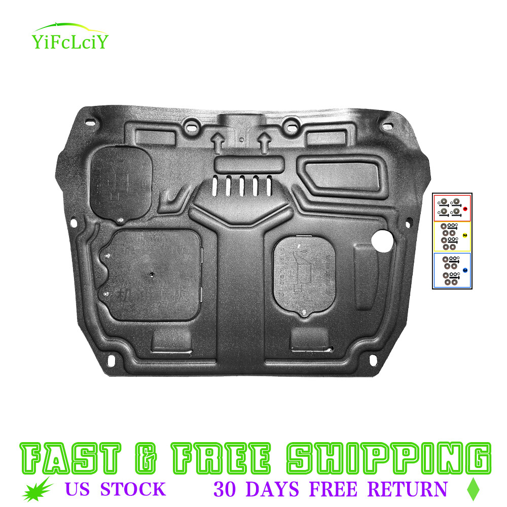 Thick Engine Splash Shield For Lexus ES300H 2019-2024 Front Engine Guard Hard