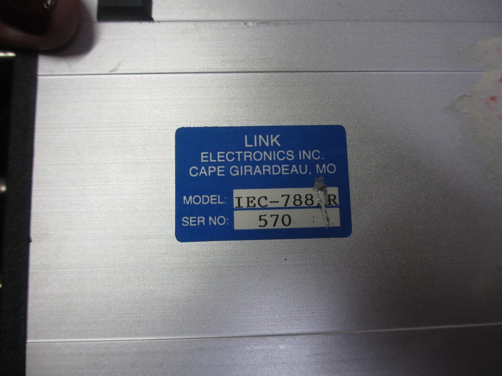 Link Electronics IEC-788 Caption Decoder NTSC PAL