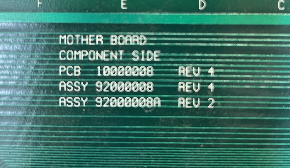 Tektronics TC-2000 Backplane