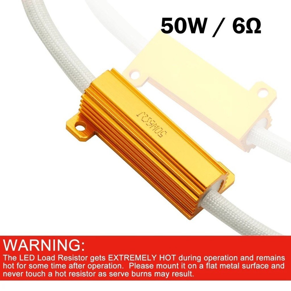 Wire LED Resistor Canceler Error Decoder 3157 S Harness Rear Turn Signal Bulb