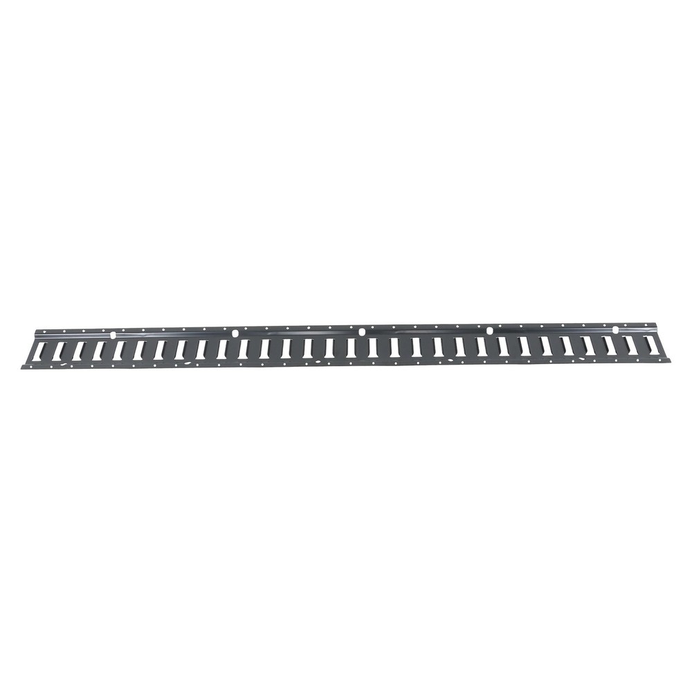Replacement 24 Pack 5' E Track Tie Down Rail Kit Carbon Steel Silver Black