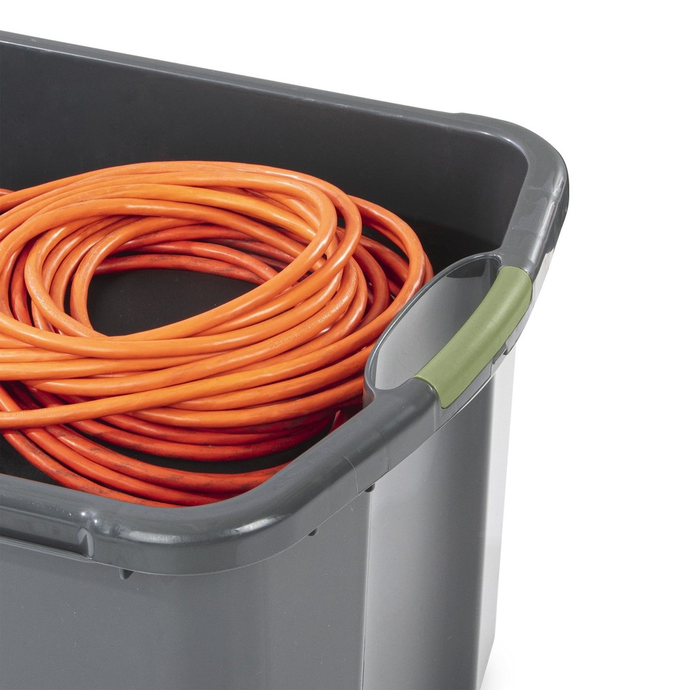 Sterilite EZ Carry 30 Gallon Extra-Large Storage Bin, Plastic Storage Container