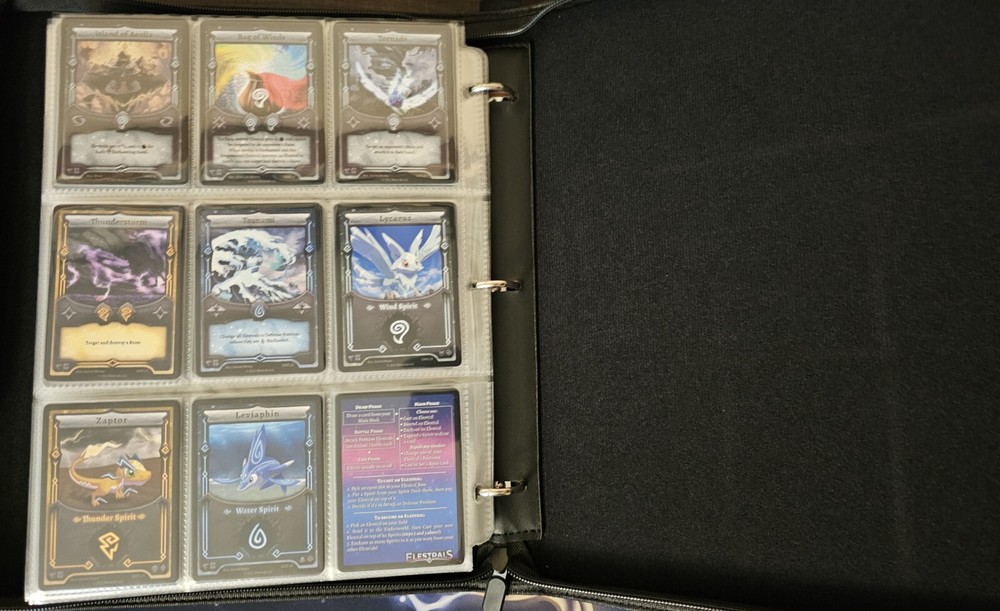 Elestrals - Kickstarter Master Set | Includes Binder, Promos & SD Exclusives