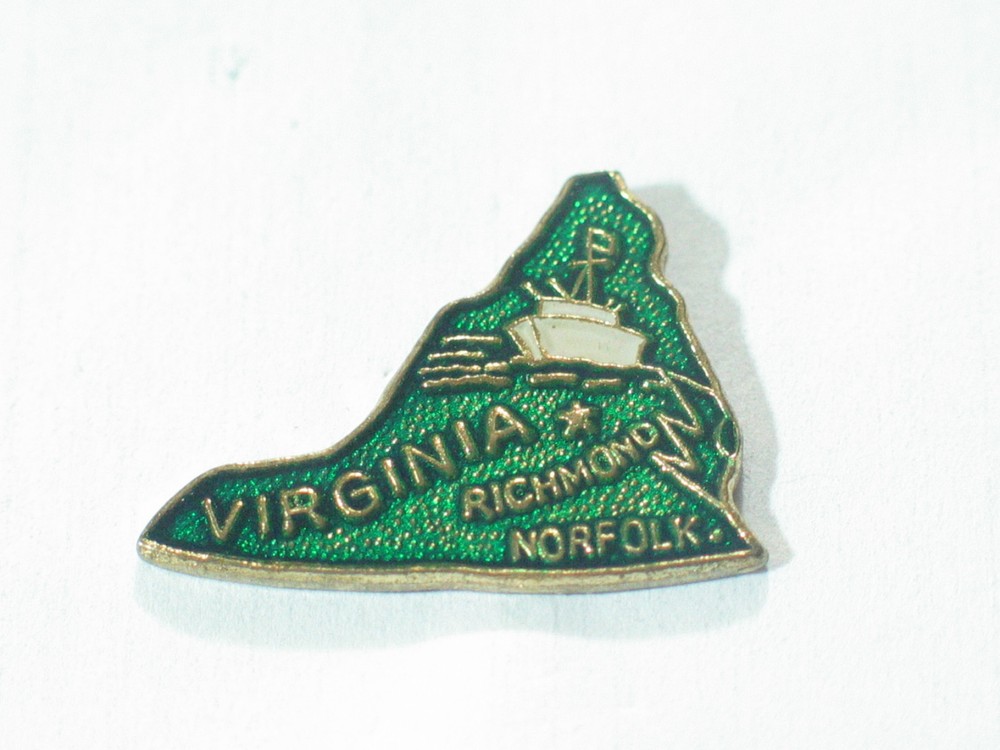 Vintage Virginia State Pin