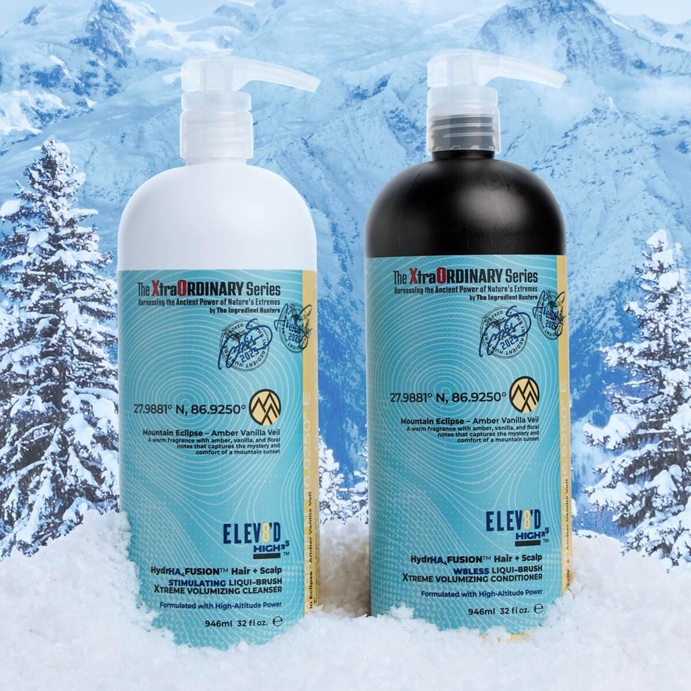 Tweak'd by Nature 32oz Mountain Eclipse Elev8'd Cleanser & Conditioner-NEW