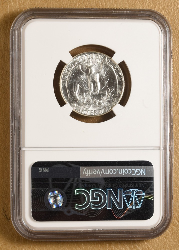 1963 P Washington Quarter 'Type B Reverse' NGC MS64