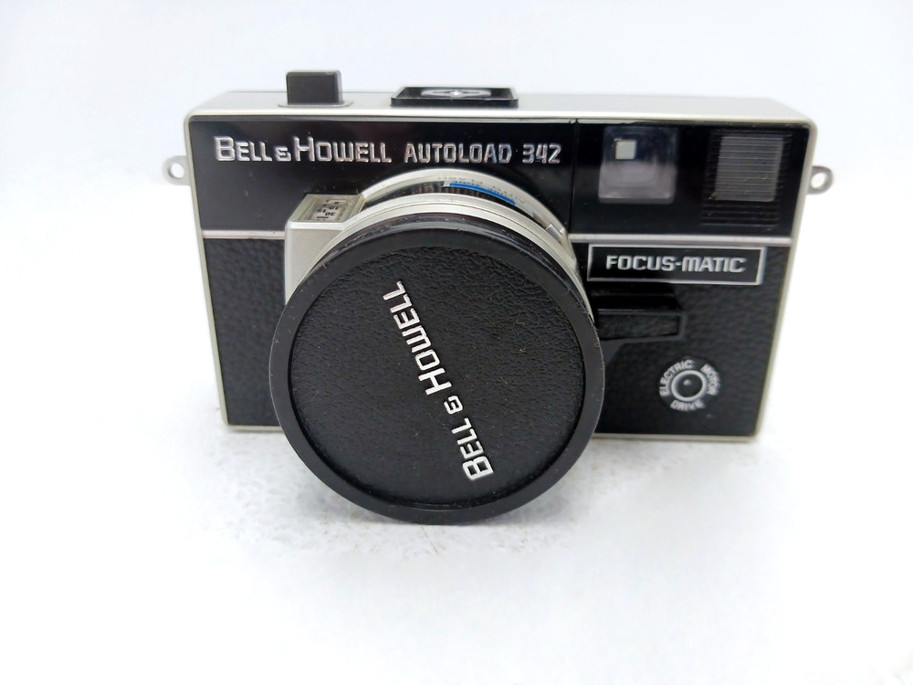 Bell & Howell Autoload 342 35mm Camera with Case & Manual - WORKS
