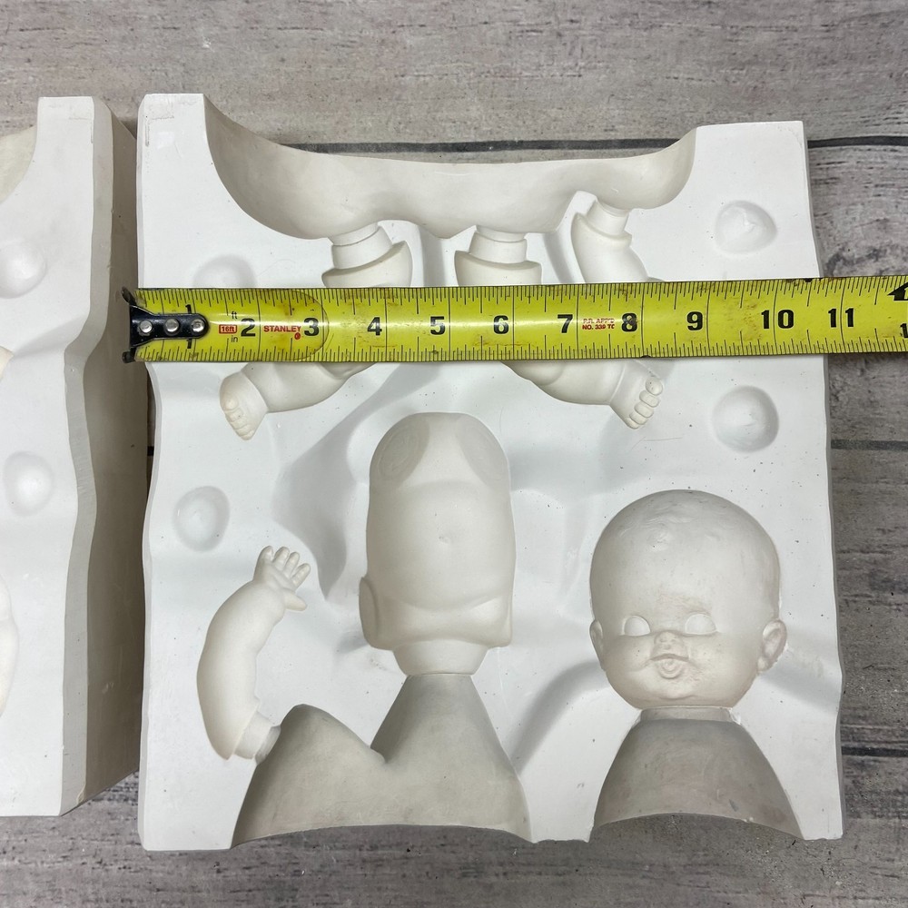 Unbranded Ceramic Casting Mold Baby Doll - Rufus #3064