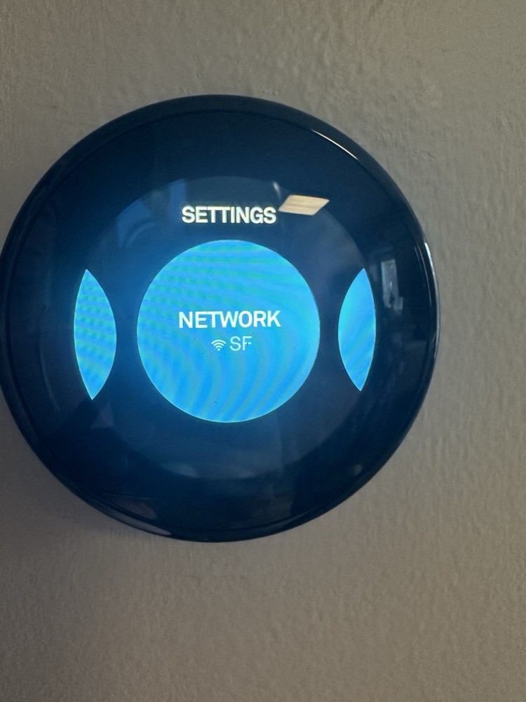 Google Neat Learning Thermostat 3rd Generation - Polished Steel