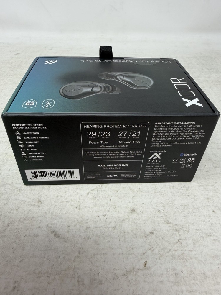 AXIL XCOR Bluetooth Ultimate 4 In 1 Wireless EarPro buds