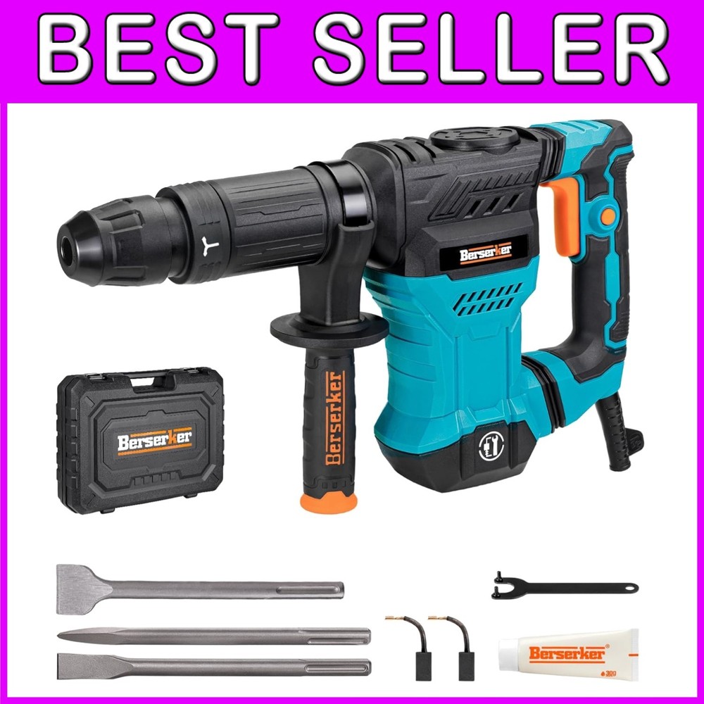 Electric Chipping Hammer with Carrying Case
