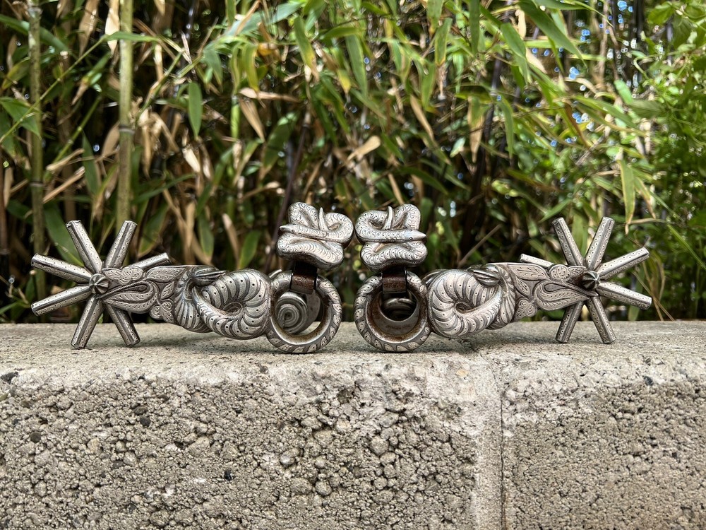 Antique Mexican Snake Spurs