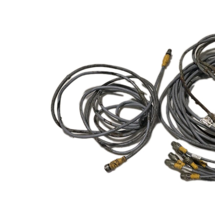 VALCO MELTON CORD SET MCP VERTICAL GLUE MACHINE CONTROLLER CABLE LOT