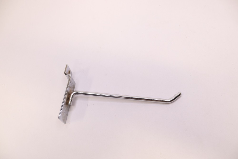 Peg Hook Chrome for Slatwall 6" 45107