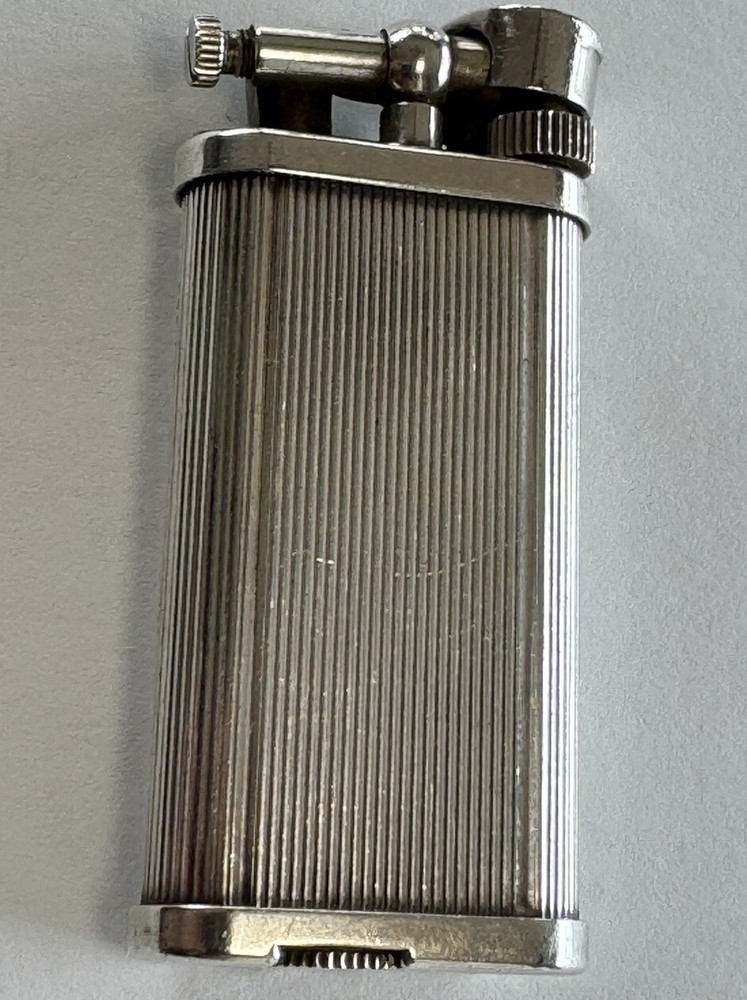 Dunhill VINTAGE Unique Lines Silver Lighter