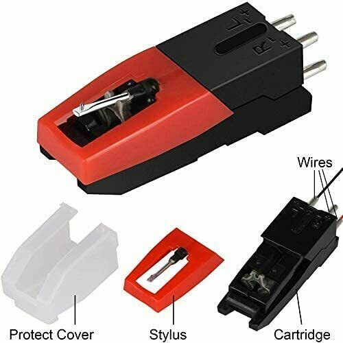 Record Player Needles, Stylus Replacement Needles for Turntable 3 Pack