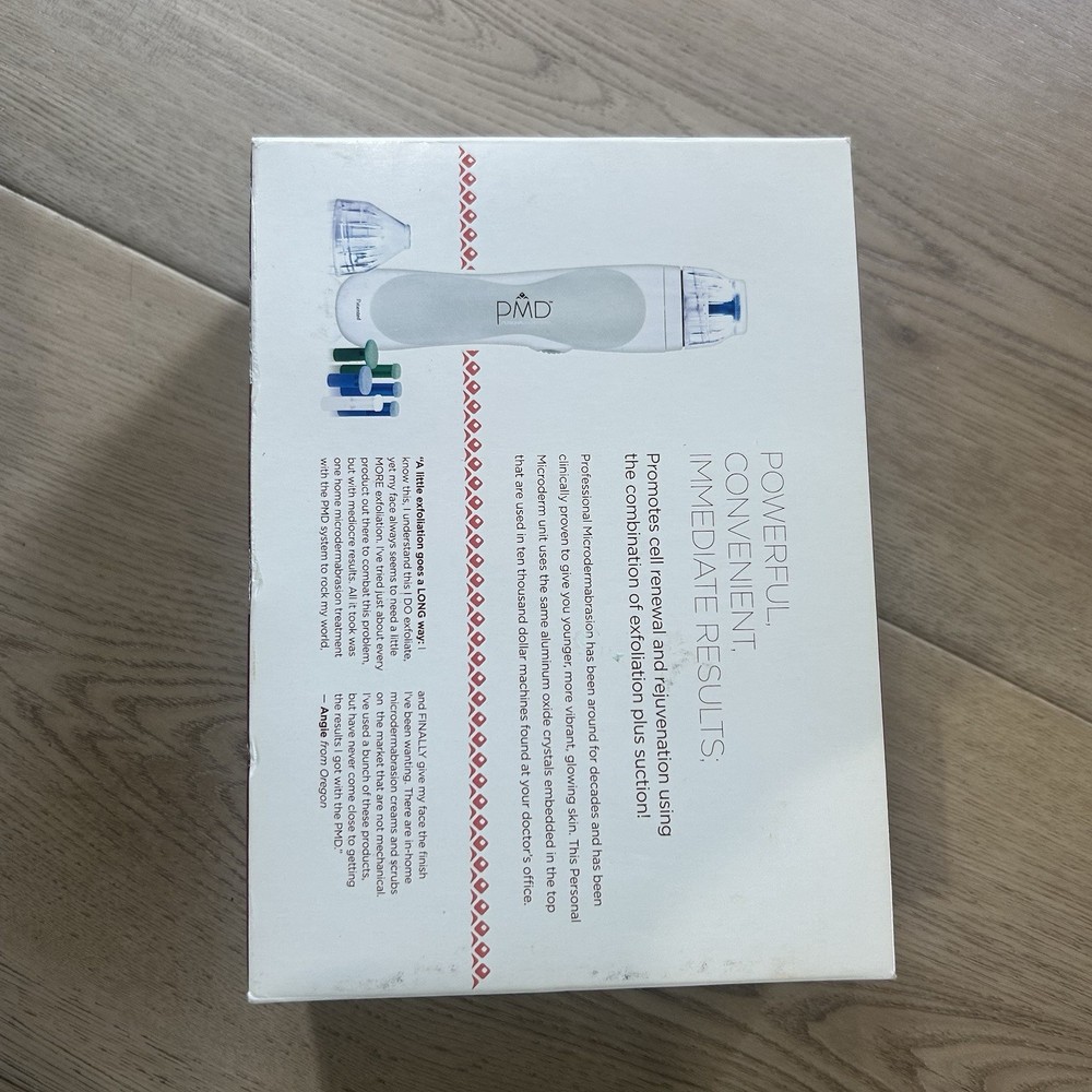 PMD Personal Microdermabrasion Machine Kit New, Open Box