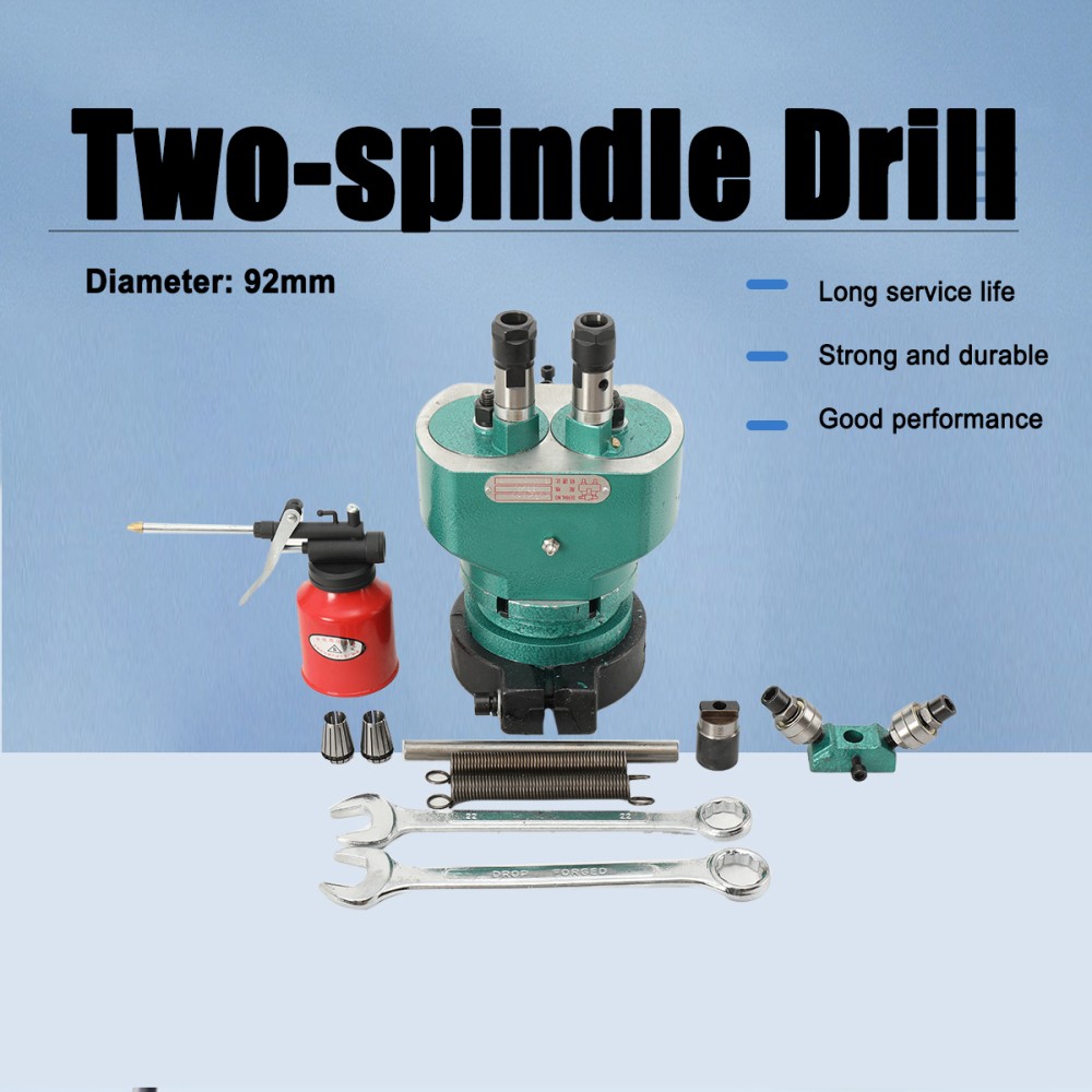 Two-Spindle Drill Multi-Head Drill Adjustable Automatic Tapping Machine Φ 92mm