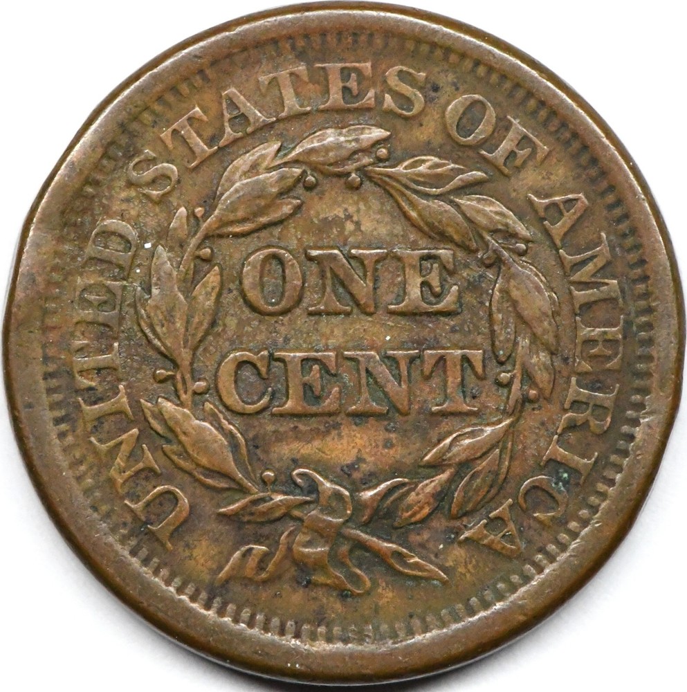 1851 large cent