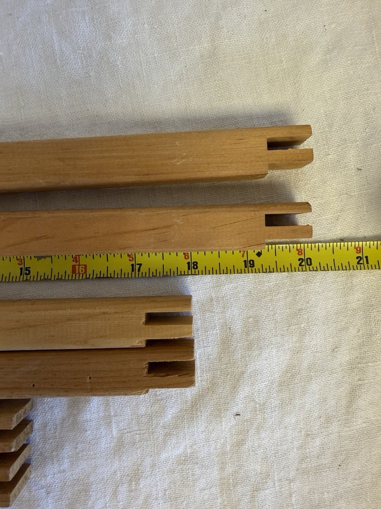 Wood needlework frames