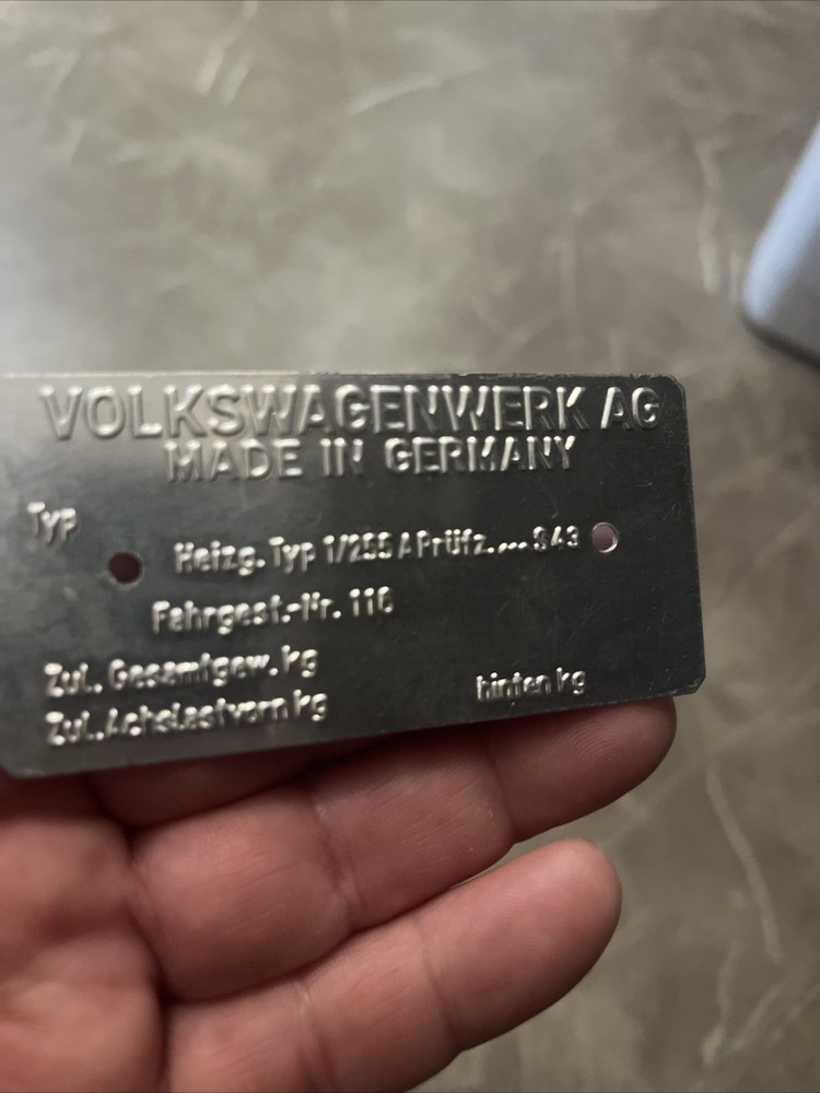 Volkswagenwerk Ah Tag