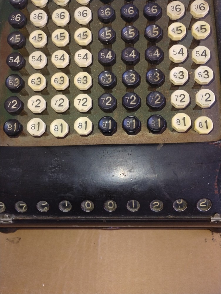 Antique Burroughs Adding Machine