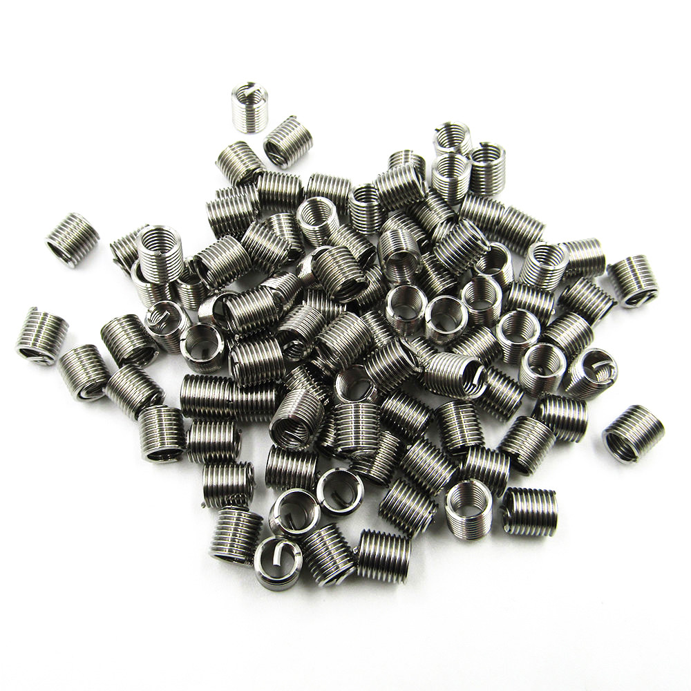 1/4 5/16 3/8 1/2 Helicoil Thread Inserts 304 Stainless Wire Insert Thread Repair