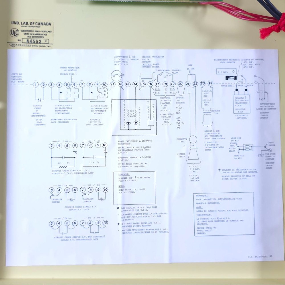 EDWARDS - NiteGaurd - 9702 - Intrusion Control Panel