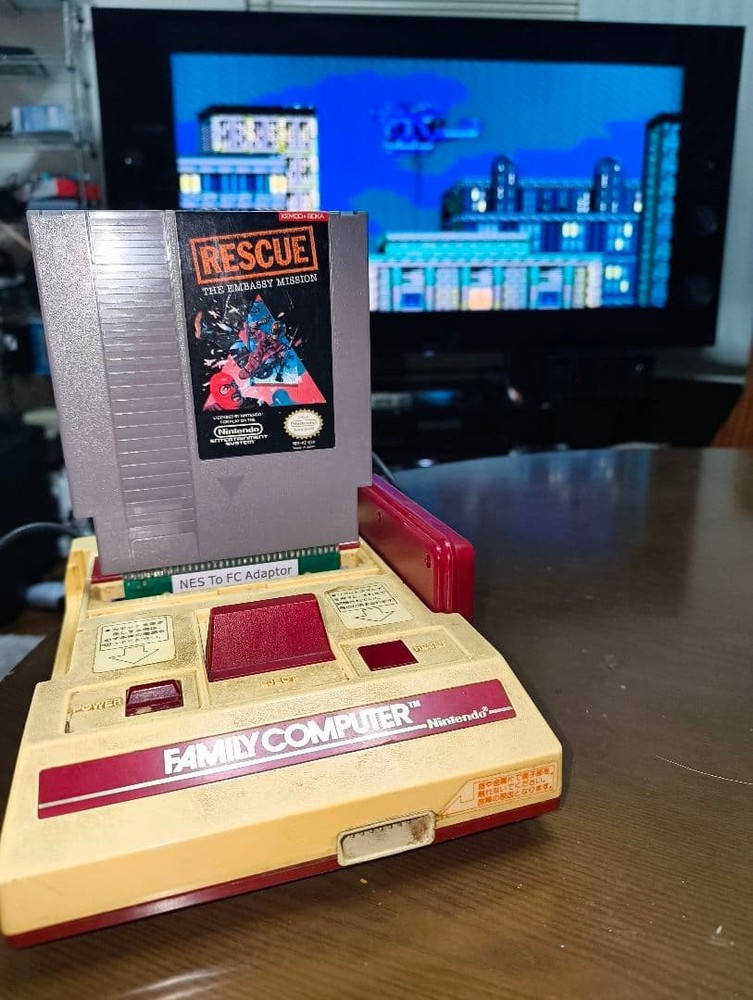 [Famicom peripherals] NES to Famicom adapter