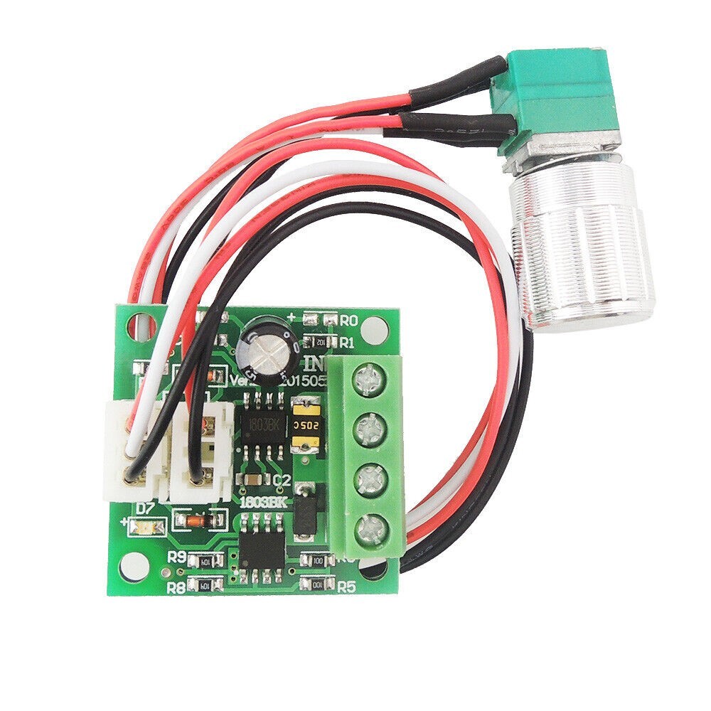 6V 12V 2A 30W DC Motor Speed Controller PWM Adjustable Variable Driver Switch