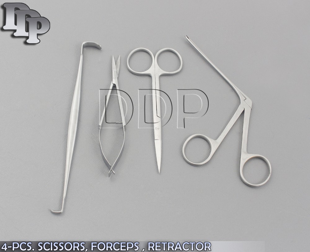 4-PCS. SCISSORS, FORCEPS , RETRACTOR SURGICAL MEDICAL