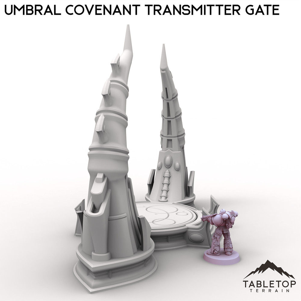 Umbral Covenant Transmitter Gate - Space Elves Grimdark Wargaming