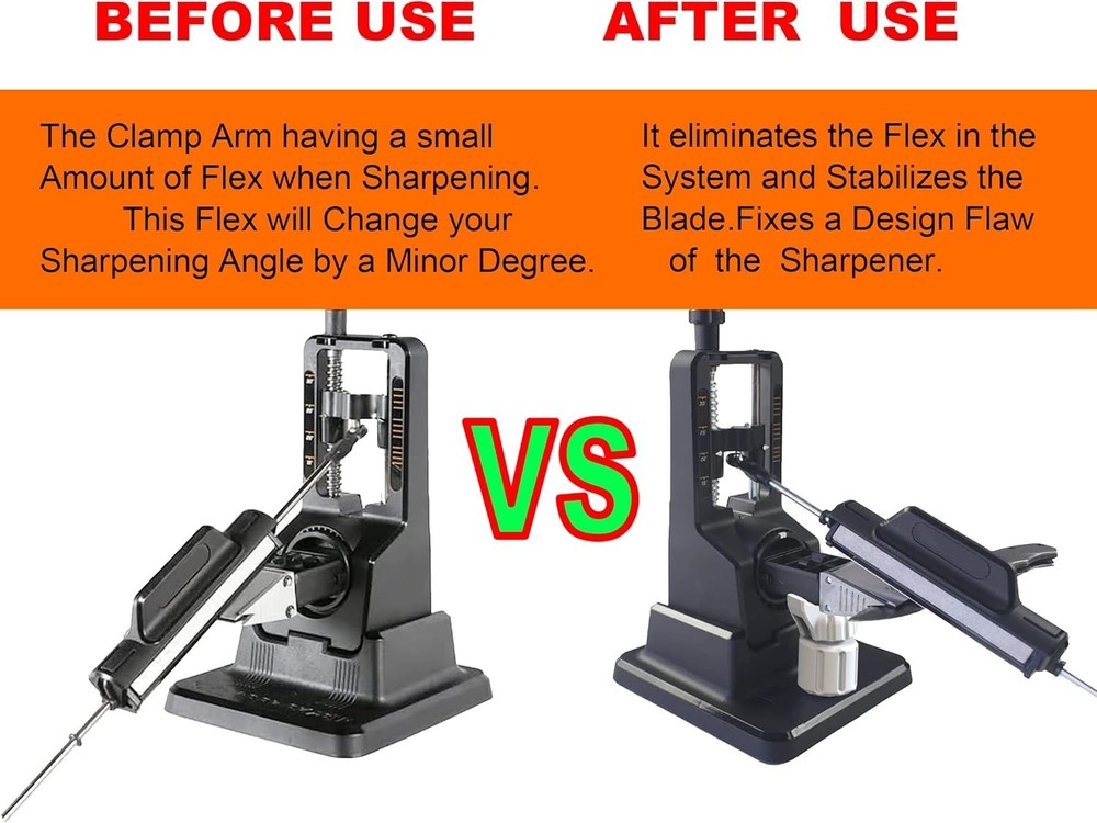 Adjustable Height Clamp Arm Brace for Work Sharp Precision Adjust Knife Sharp...