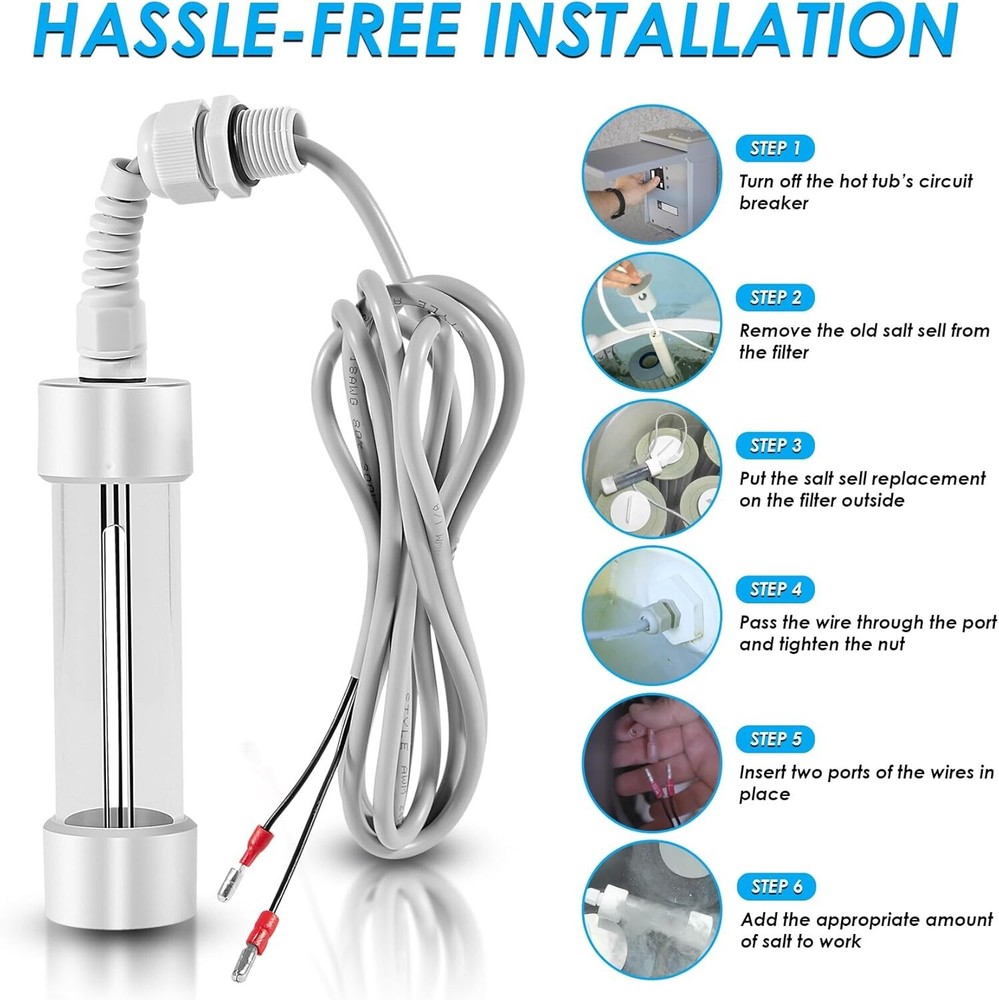 76078 Scepter Salt Cell Replacement for Hot Spring ACE Systems & Limelight Spas