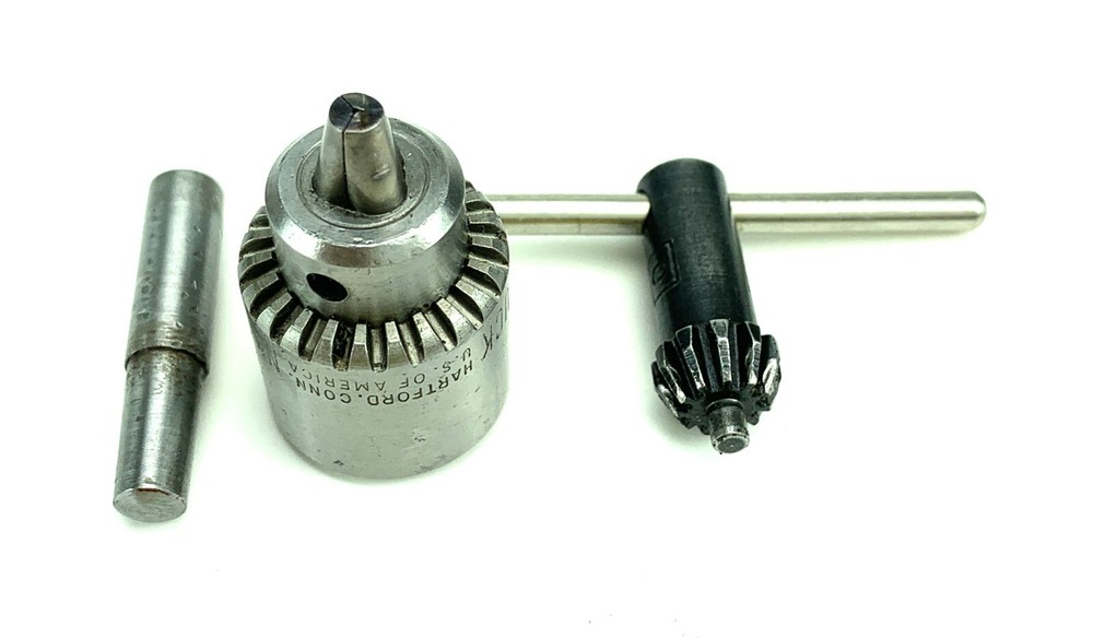 Rare Mini Jacobs Drill Chuck with Key.