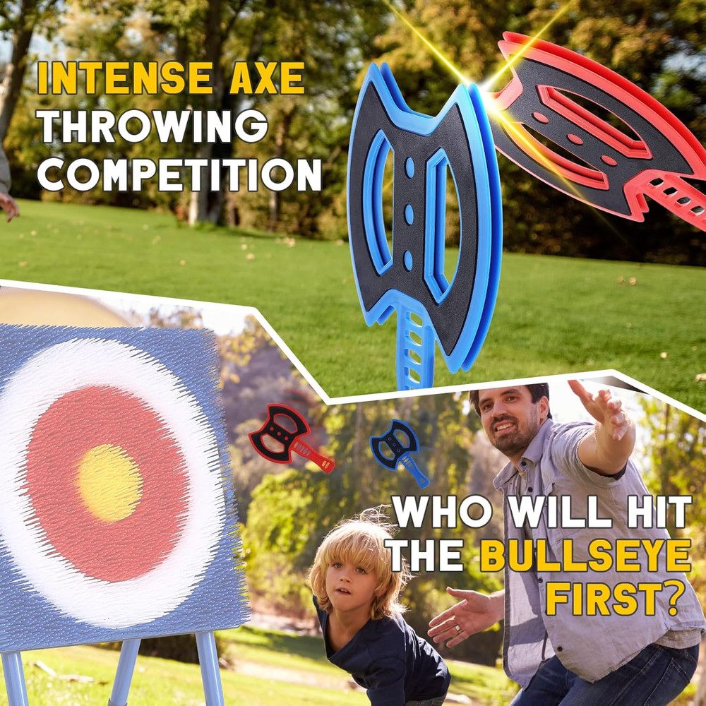 Throwing Axe for Axe Throwing Game for Backyard, Throwing Axe Set with Throwing