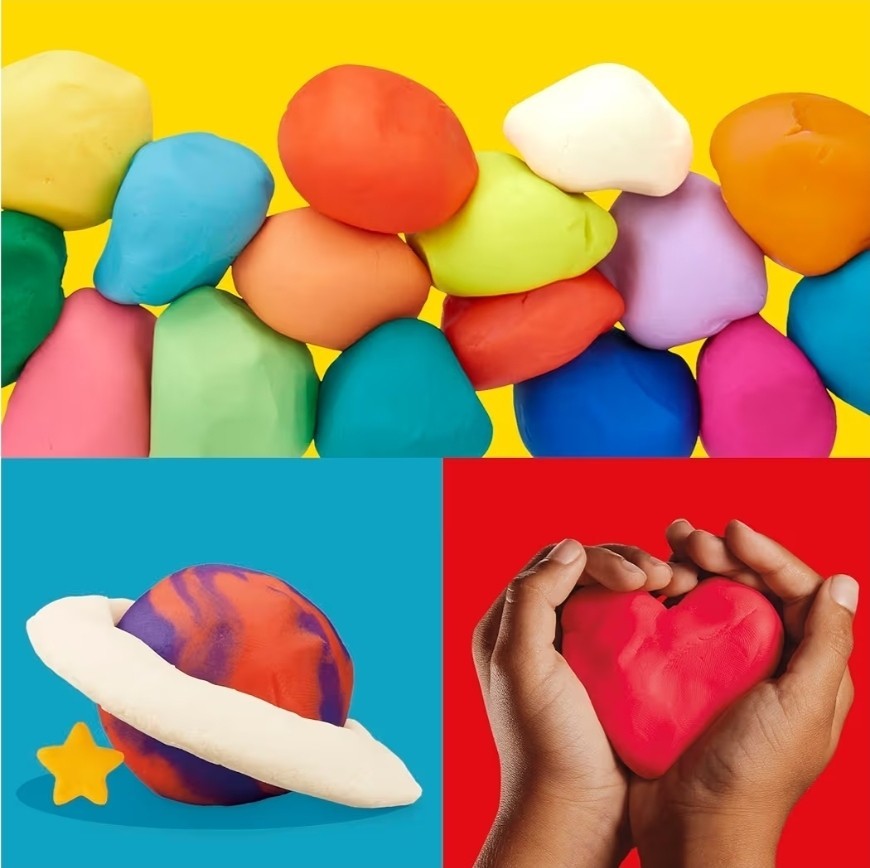 Play-Doh 24 Pack Multicolor Children Molding Dough