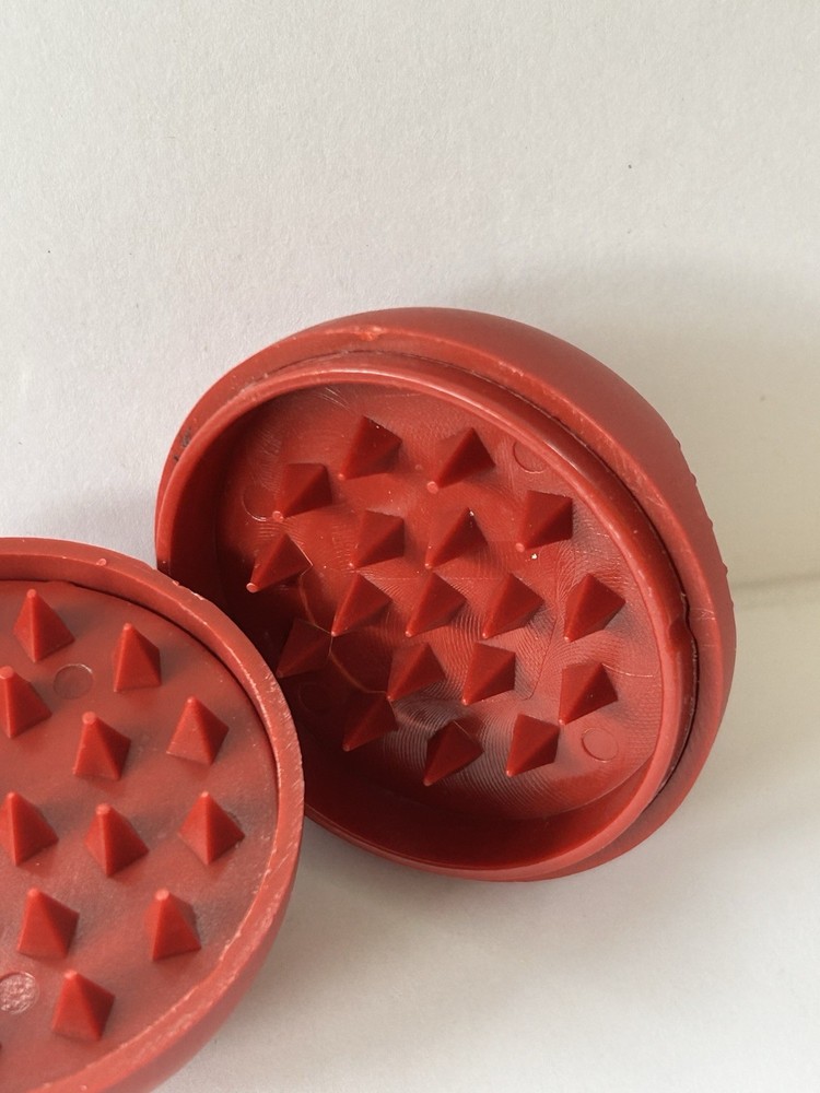 2 Ball Shaped Herb Grinders NEW PLASTIC