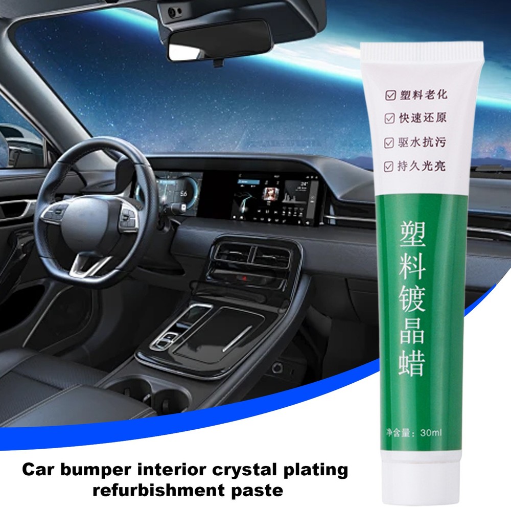 30ml Car Bumper Interior Crystal Plating Refurbishment Paste for Automobile