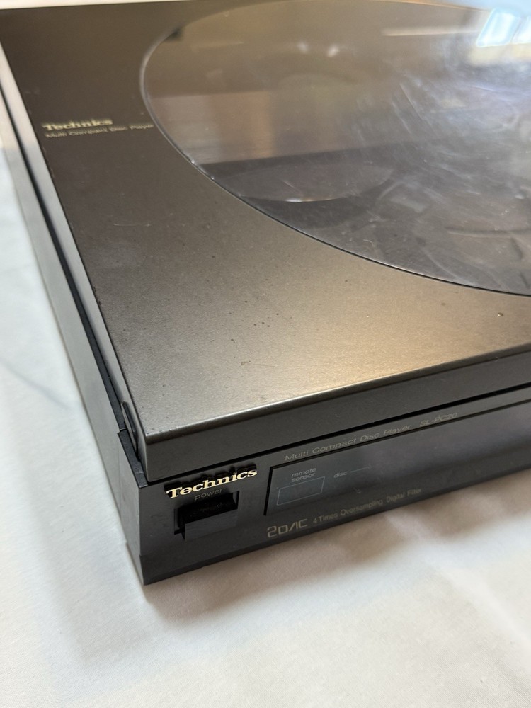 Vintage Technics SL-PC20 5 Disc CD Player - Tested Working - Read Description
