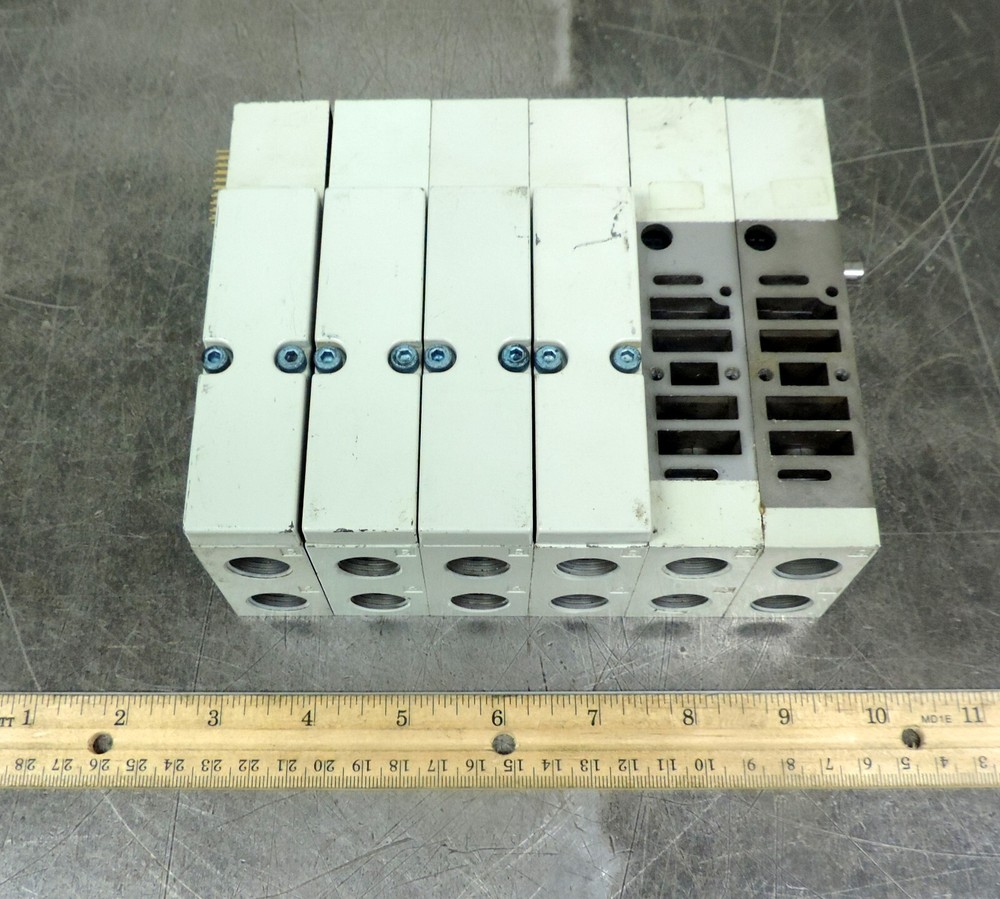 Numatics 006-195D Double Z Block Manifold