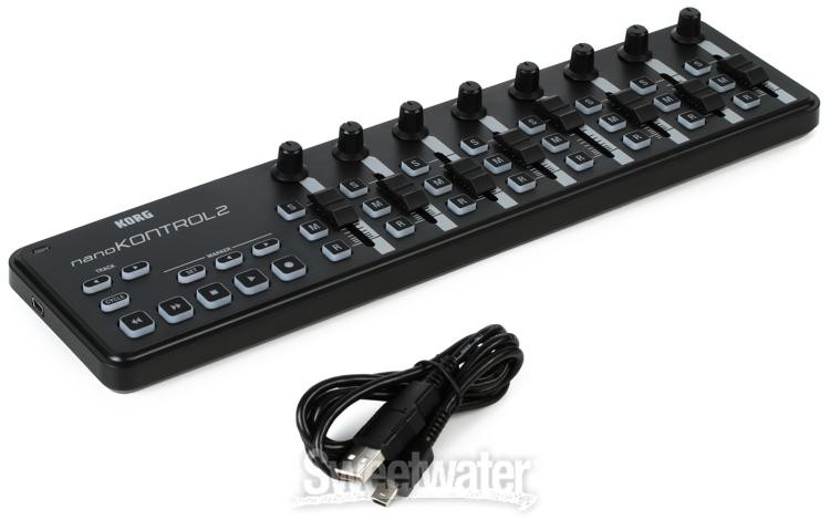 Korg nanoKONTROL2 MIDI Control Surface - Black