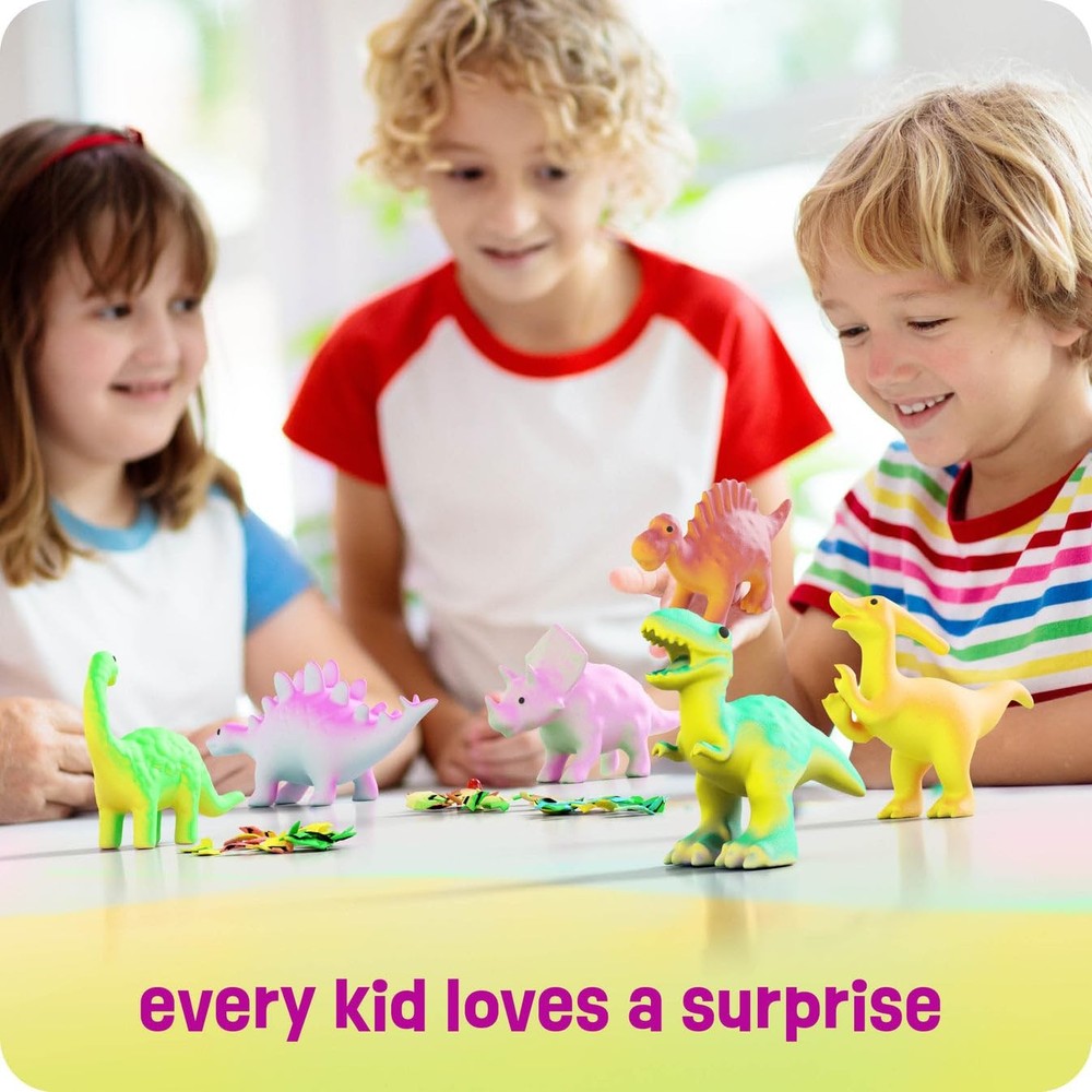 Dan&Darci Dinosaur Hatching Surprise Eggs for Kids - Medium, Multicolored