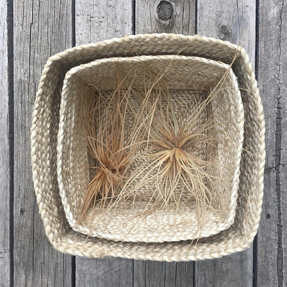 Carnival Jute Square Basket Set 3pce