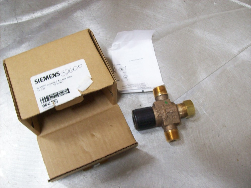 iv9) Siemens Genuine NOS Zone Valve Grainger 50PM83
