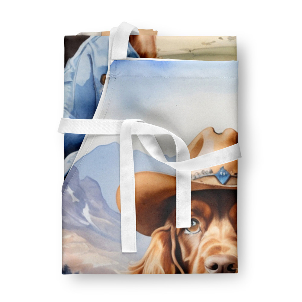 Cowboy Welcome Apron