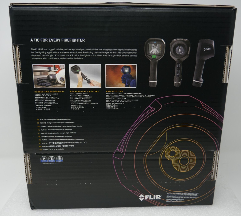 FLIR K2 Compact TIC with MSX for Every Firefighter 73701-0101