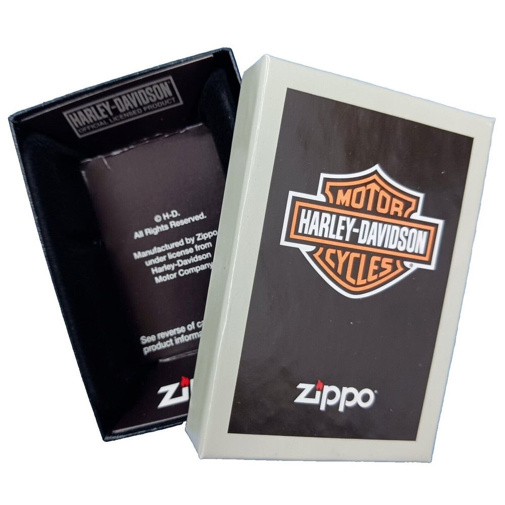Zippo Harley-Davidson Logo Satin Chrome 29284
